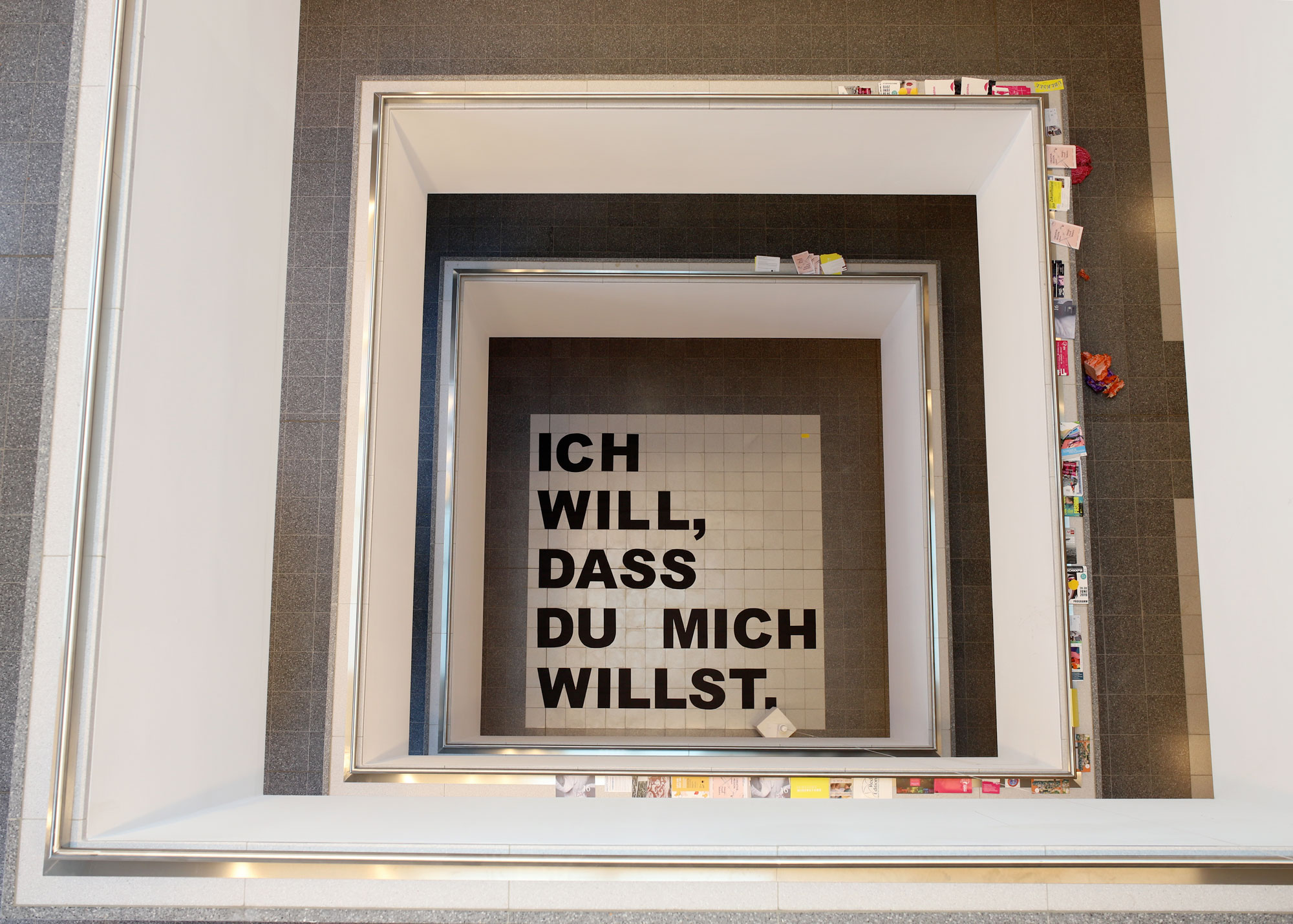 Alexandra Möllner, "ICH WILL", 2019; Foto: Bettine Mörz