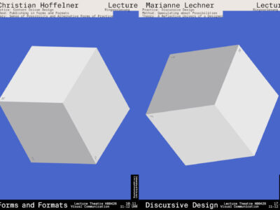 Ringvorlesung: Discursive Design